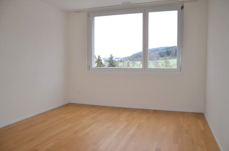 helles, grosszügiges Zimmer mit Parkettboden