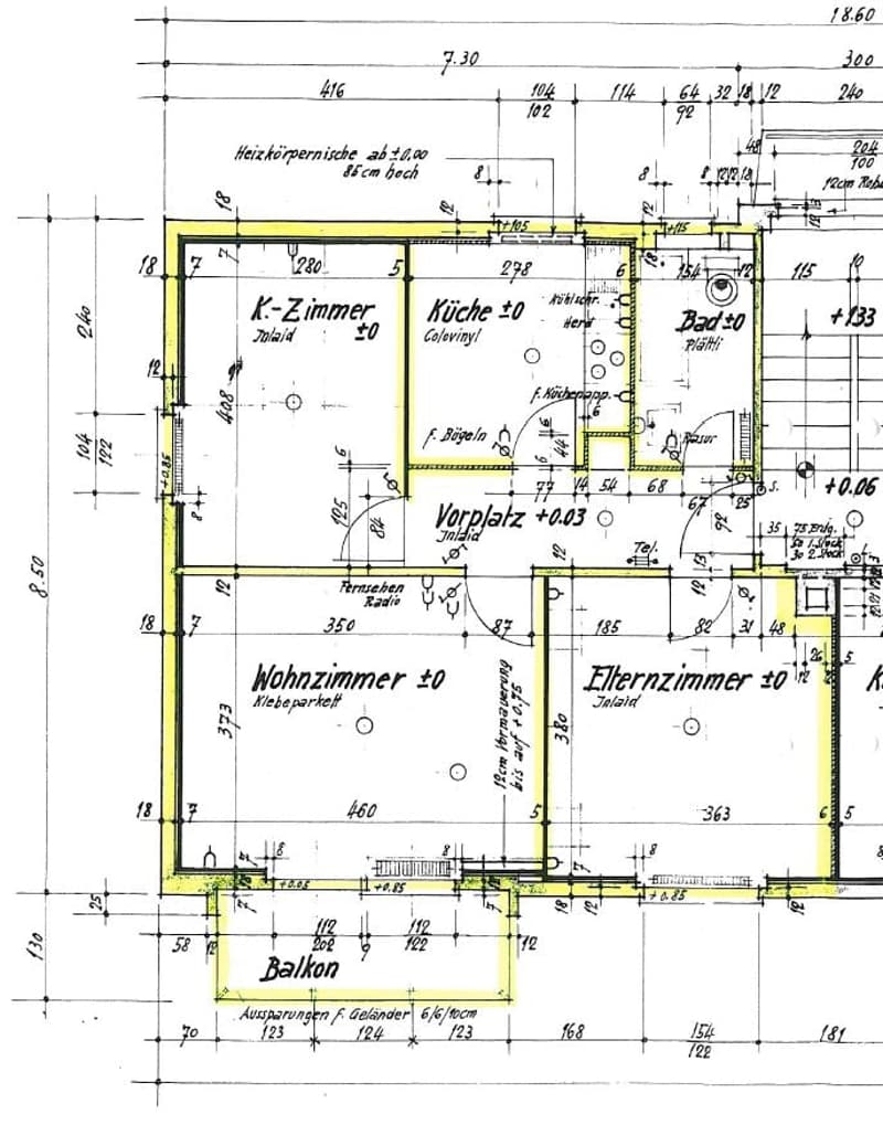 appartement 3.5 pièces entretenu avec balcon près de la gare (9)