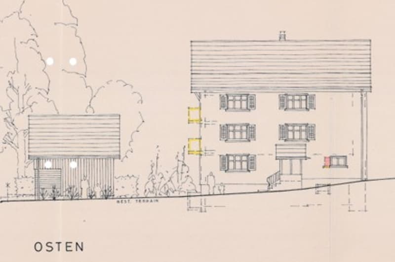 Maison d'angle idyllique et spacieuse de 6,5 pièces avec charme dans un endroit calme (42)