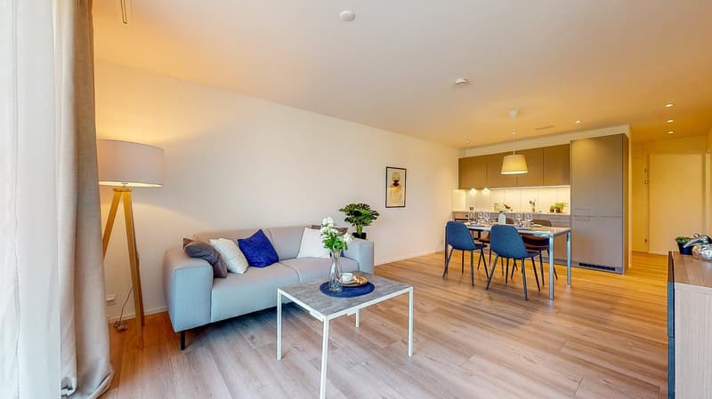 appartement senior de 2,5 pièces sans barrière | appartement récent adapté à l'âge pour se sentir bien (5)