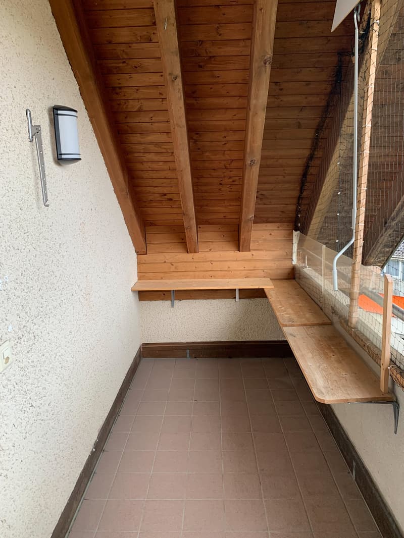 Balkon mit Weitsicht