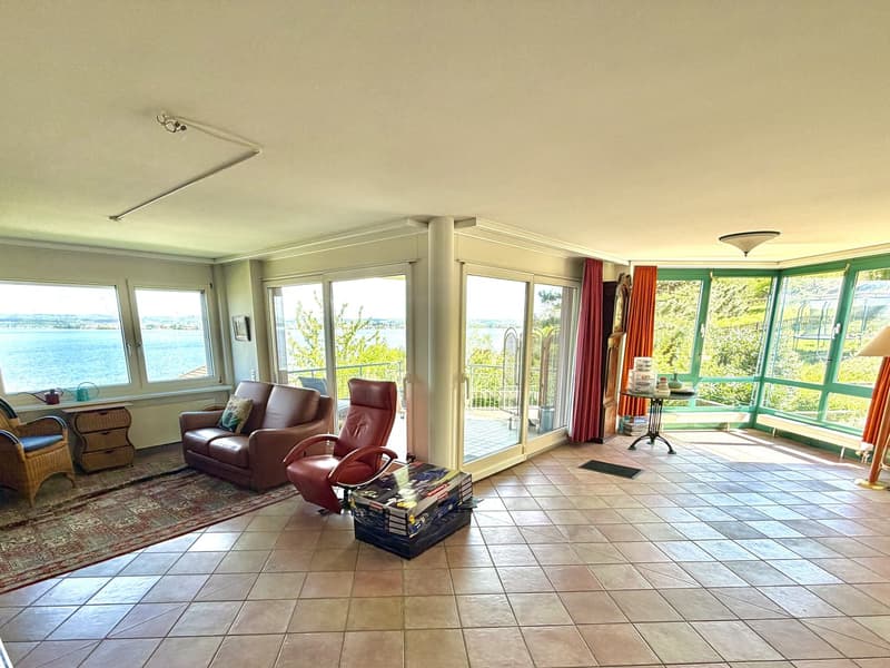 5-Zi.-Maisonette-Wohnung mit Wiesenanteil und Terrasse und traumhafter unverbaubarer Seesicht (7)