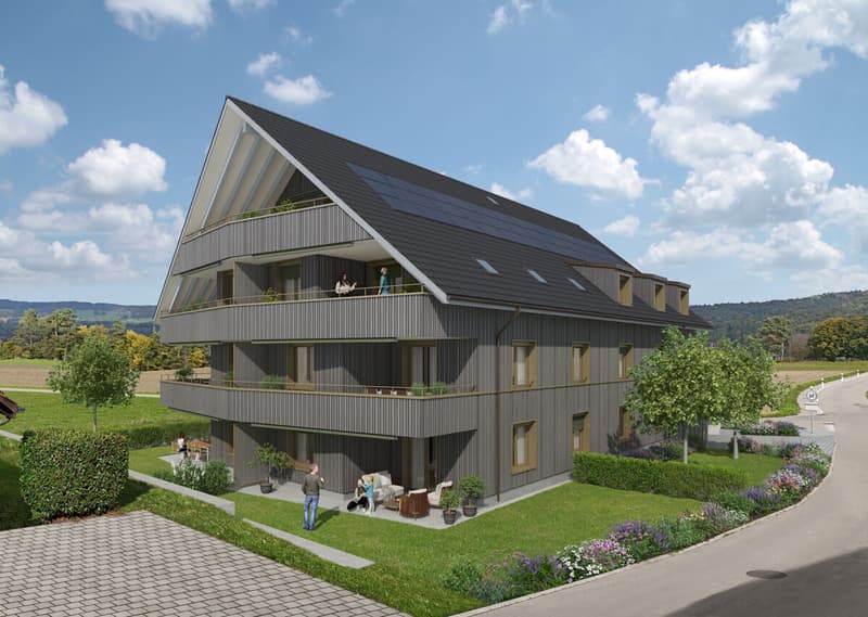 Neubauprojekt LANDLIEBI - 3.5-Zimmer-Wohnung im Obergeschoss (1)