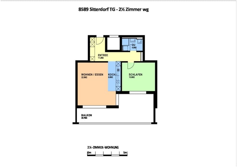 2 1/2 Zimmer Wohnung in Sitterdorf b/Bischofszell (6)