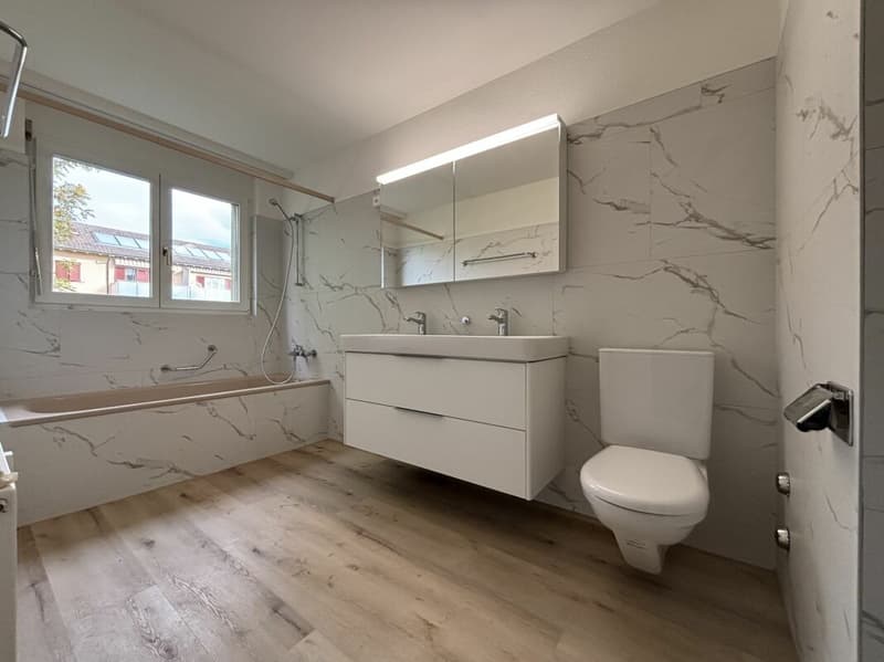 Frisch renovierte helle 4 1/2 Zimmer Wohnung an ruhiger Lage (4)