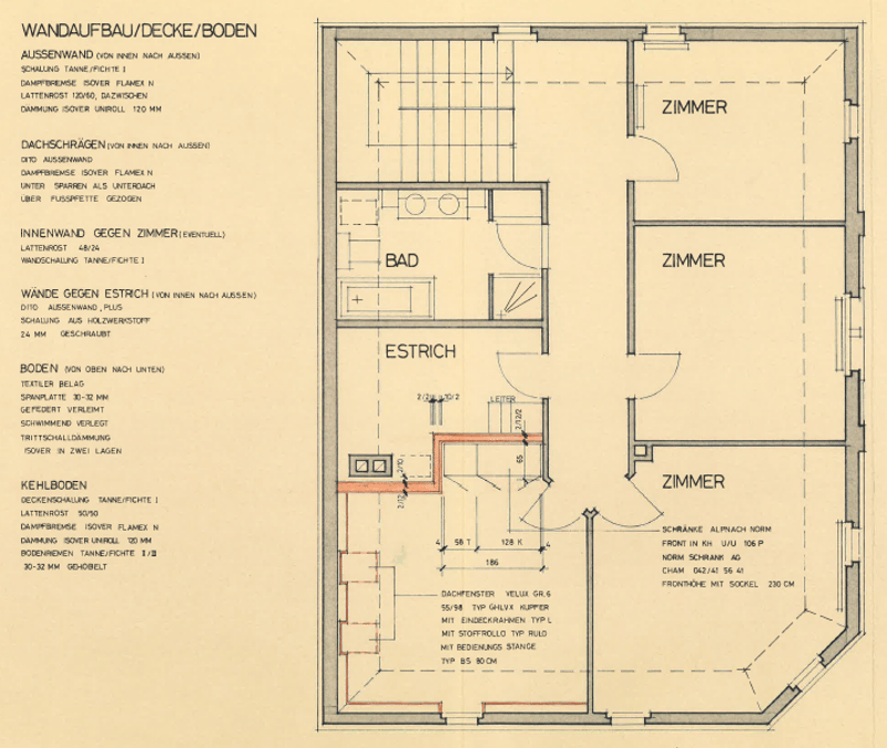 8.5-Zimmer-Maisonettewohnung mit Altbaucharme, grosser Terrasse und Garten in Hausen am Albis (23)