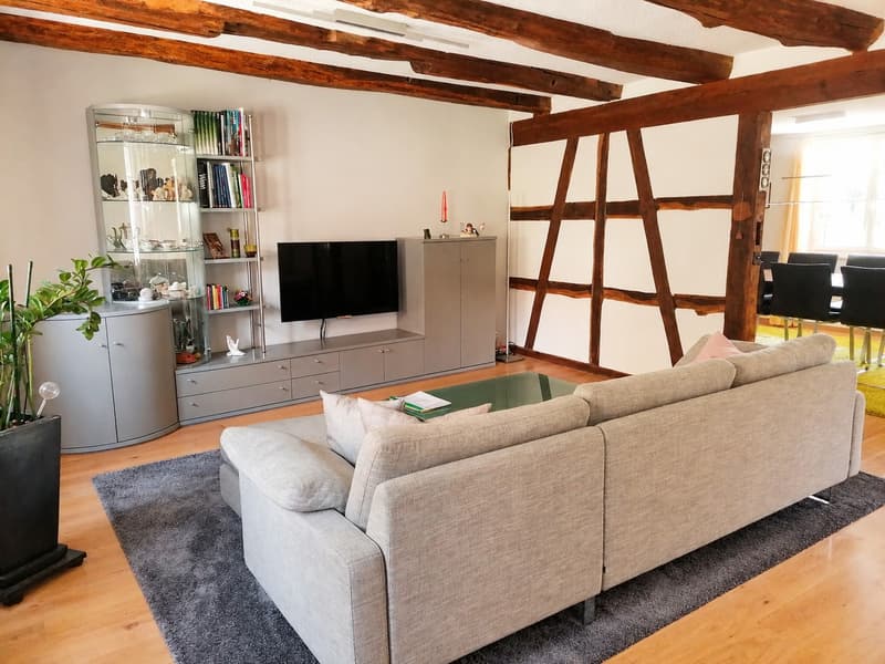 Charmantes 4.5-Zimmer-Einfamilienhaus mit Garten, Teich und idyllischem Sitzplatz (6)