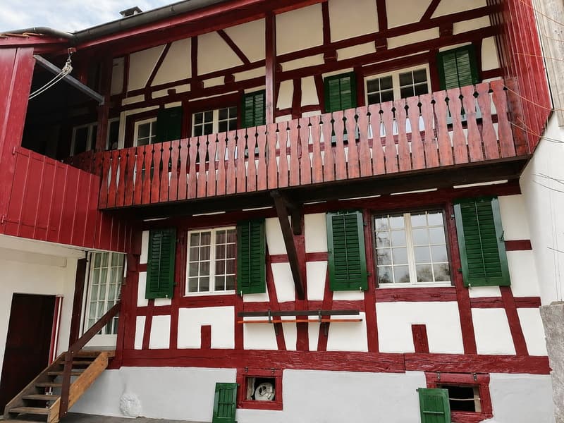 Charmantes 4.5-Zimmer-Einfamilienhaus mit Garten, Teich und idyllischem Sitzplatz (12)