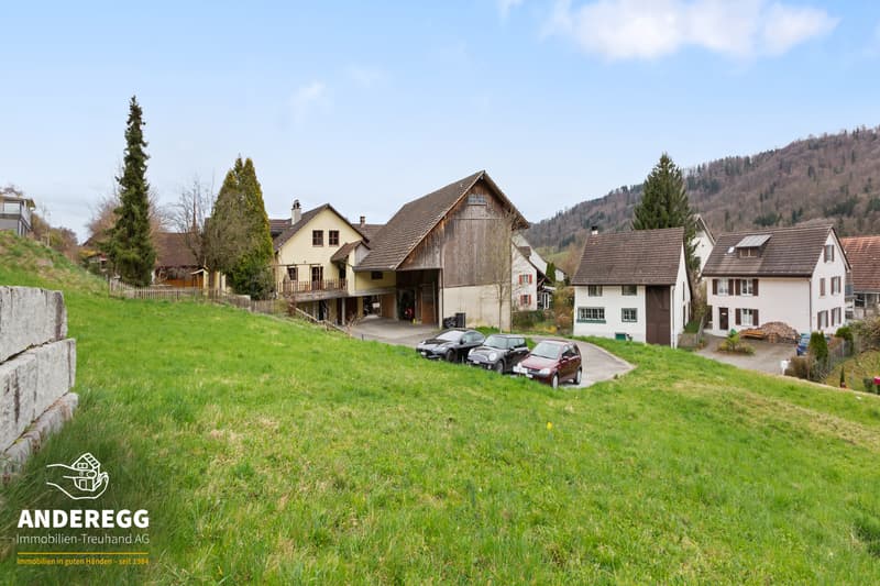 3 plots of land with building land, barn and 2 multi-family houses (2)