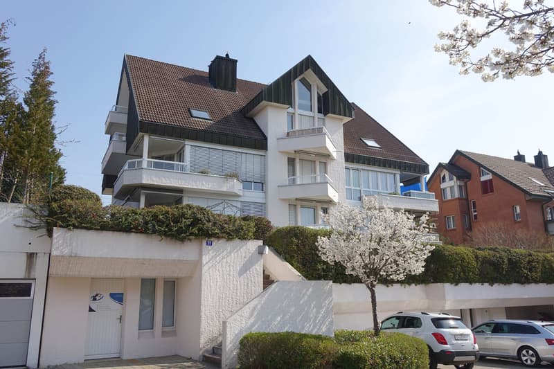 helle Wohnung mit Cheminée und sonnigem Balkon (1)
