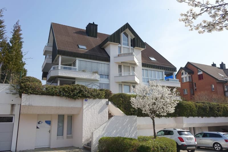 charmante Dachwohnung mit mehreren Balkonen (1)
