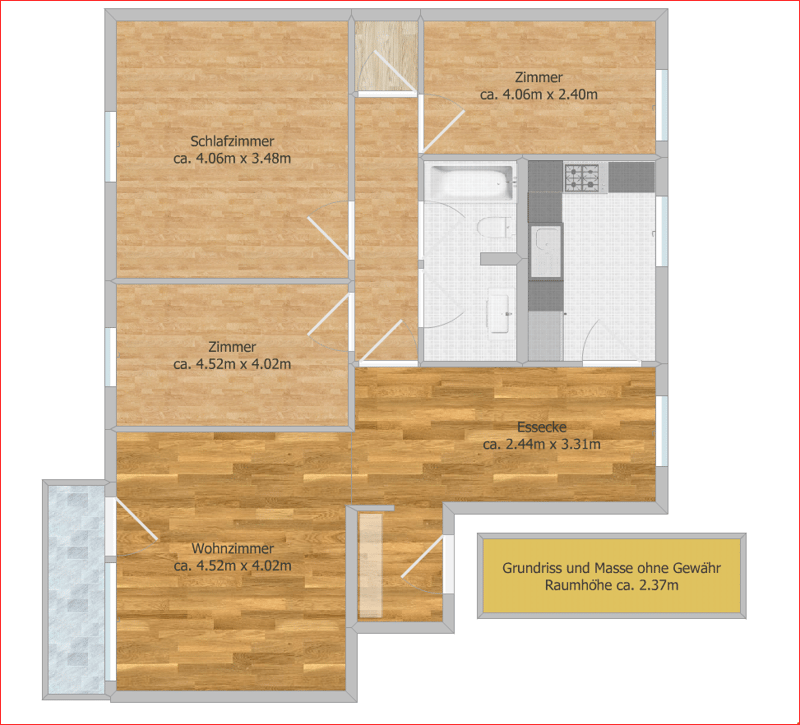 To rent spacious 4.5-room apartment (11)