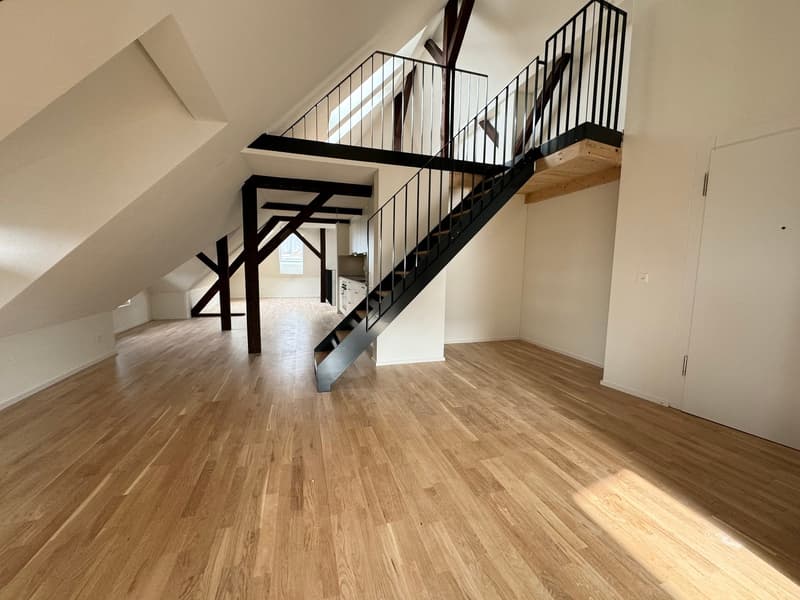 Charmante 1.5-Zimmer-Dachwohnung im Loft-Stil in St. Gallen (3)