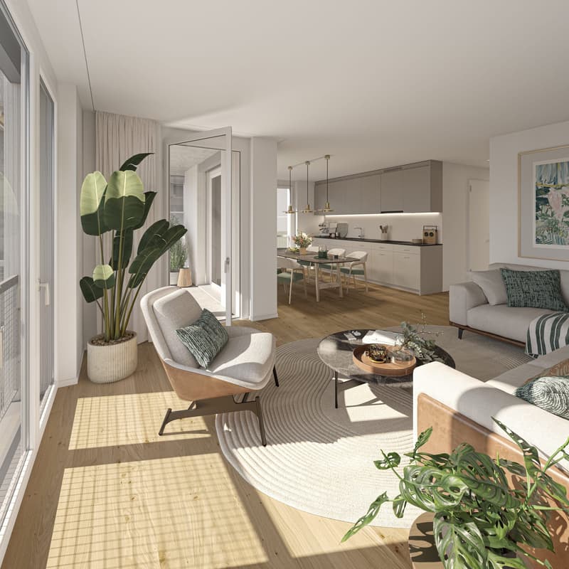 Moderne 3.5 Zimmer-Wohnungen im neuen Flawa-Areal (2)