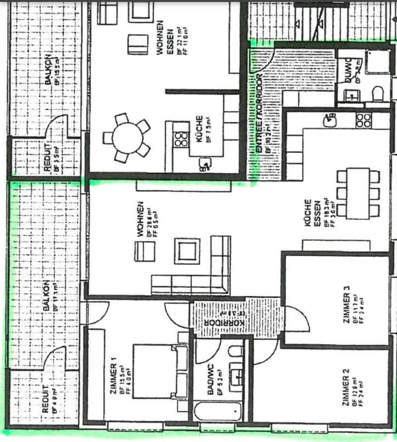 Sonnige 4.5 Zi.Wohnung mit grossem Balkon (13)