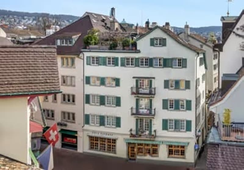 Charmante 3-Zimmer-Wohnung mit Balkon in der Zürcher Altstadt (2)