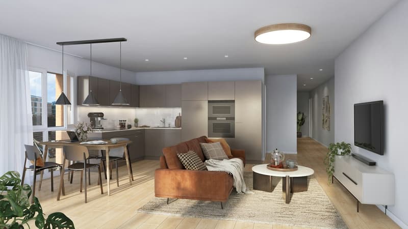 Erstbezug! Hochwertige 3.5-Zimmer-Eigentumswohnung (2)
