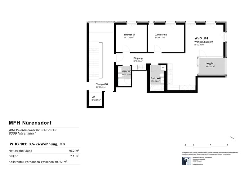 ERSTVERMIETUNG - 2.5-Zimmer-Wohnung EG in Nürensdorf zu vermieten (9)