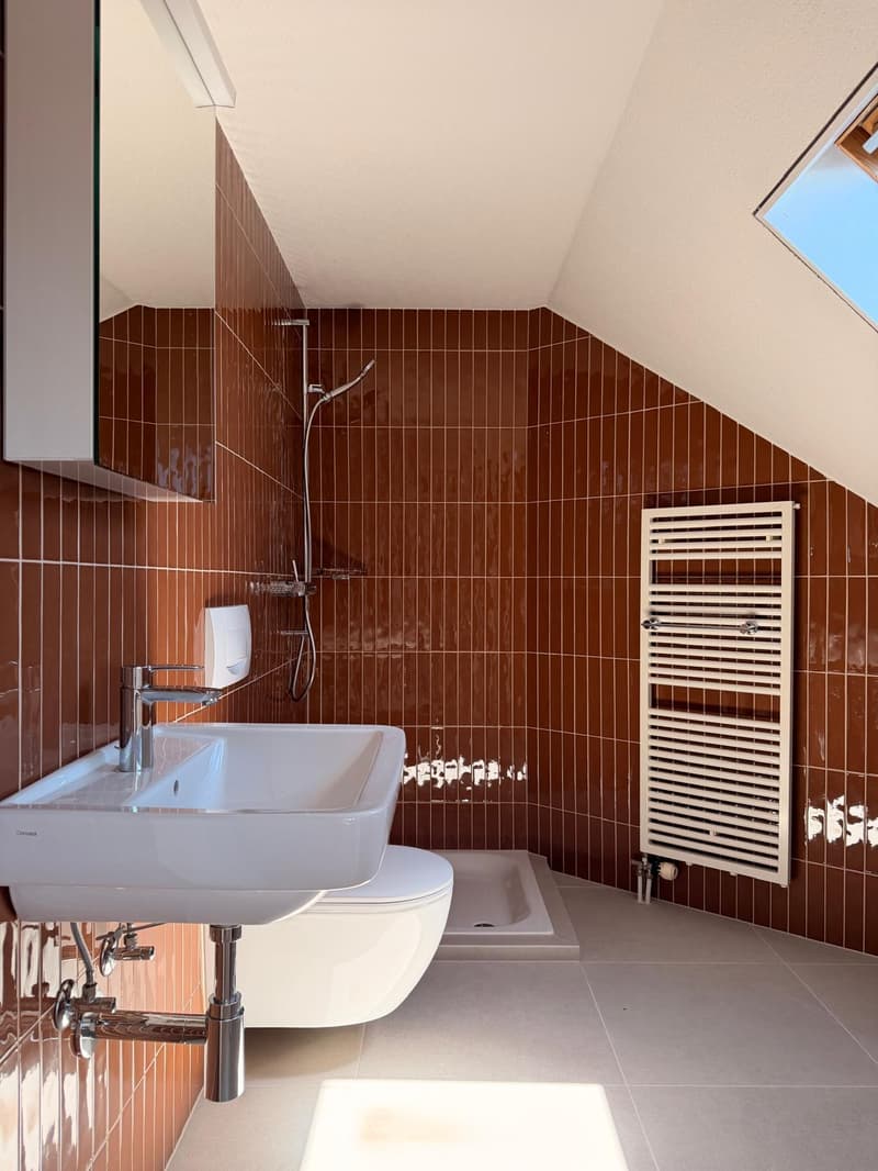 Habiter avec vue - charmant appartement en mansarde à Cham (6)