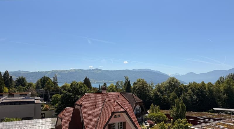 Habiter avec vue - charmant appartement en mansarde à Cham (7)
