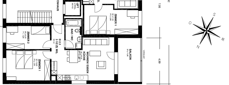 Modern 3.5-room apartment with spacious balcony in Wetzikon (8)