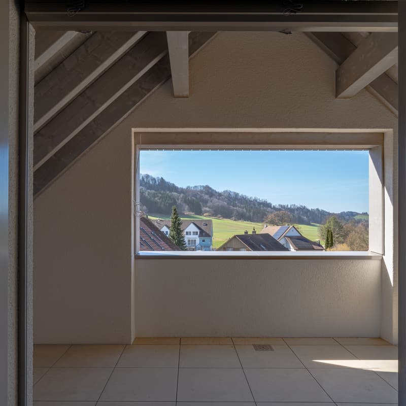 4 ½ Zimmer-Dachwohnung, 8488 Turbenthal (4)