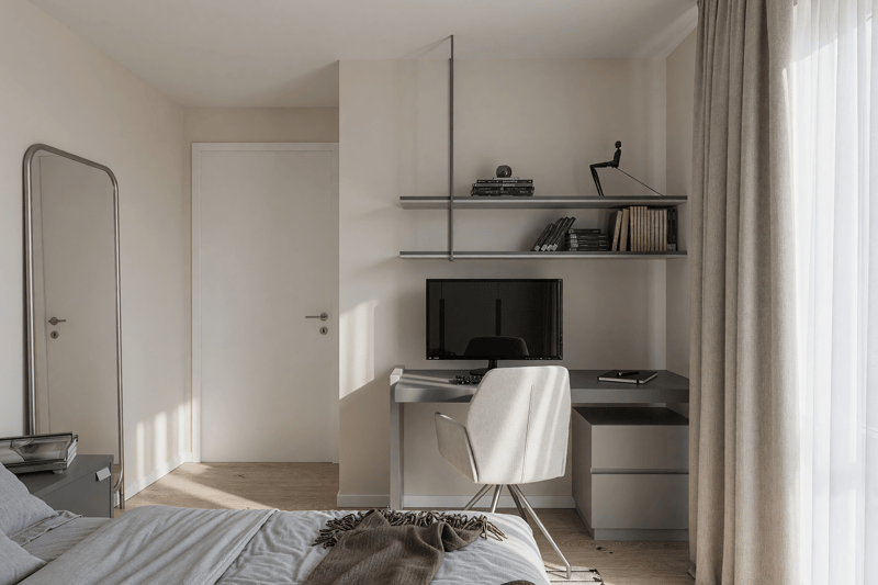 Neubau in Effretikon: 4½-Zimmer-Wohnung mit Ankleide, Reduit und Terrasse (6)