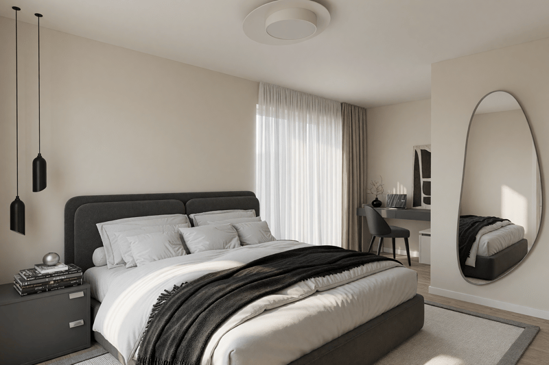 Neubau in Effretikon: 4½-Zimmer-Wohnung mit Ankleide, Reduit und Terrasse (5)