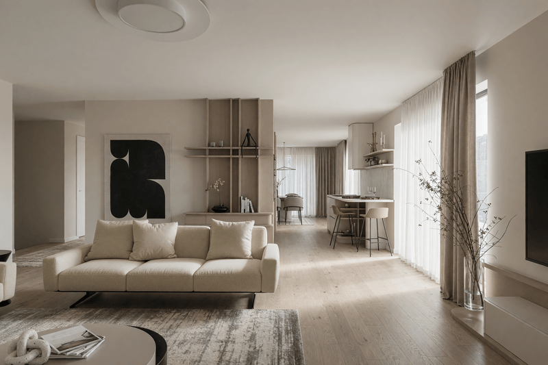 Neubau in Effretikon: 3½-Zimmer-Attikawohnung mit grosser Terrasse (2)