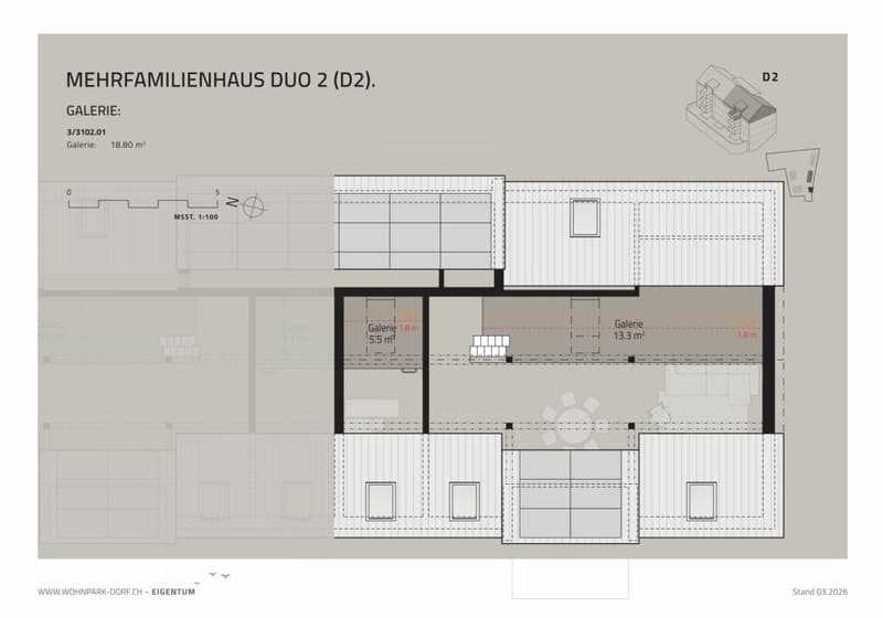 WOHNPARK DORF - 4.5-Zimmer-Dachwohnung (5)