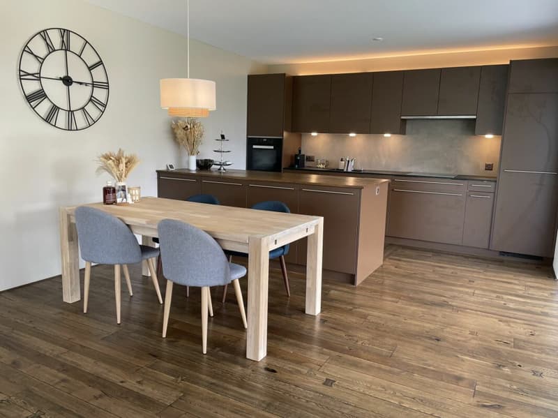 Paradiso del giardino a Benken - appartamento moderno 3.5 locali con giardino privato di 250 m² (8)