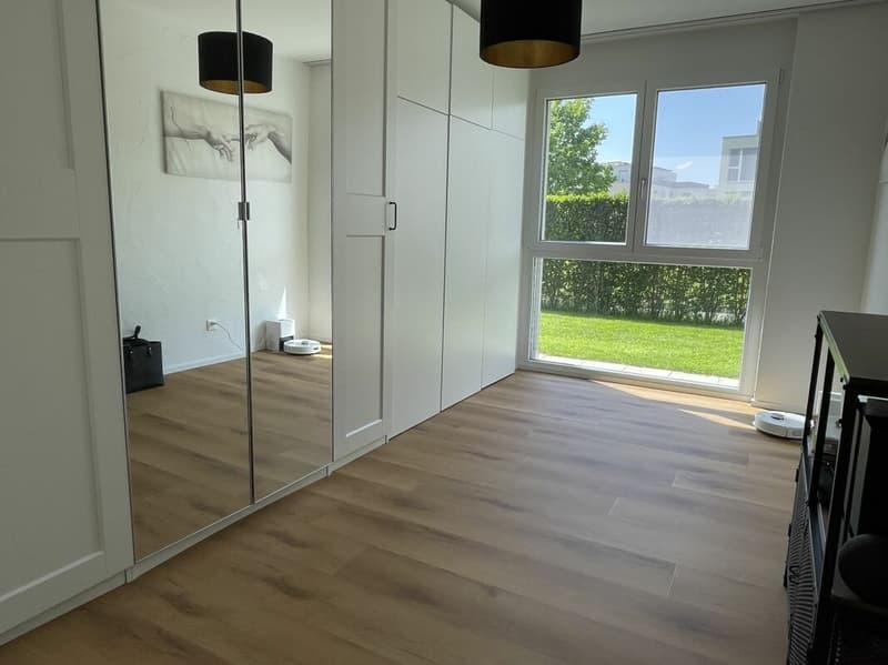 Paradiso del giardino a Benken - appartamento moderno 3.5 locali con giardino privato di 250 m² (12)