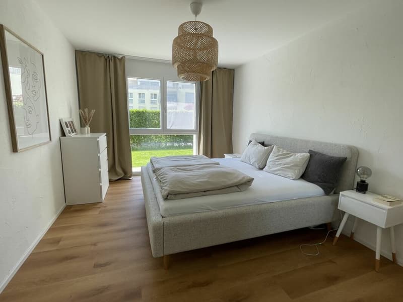 Paradiso del giardino a Benken - appartamento moderno 3.5 locali con giardino privato di 250 m² (11)