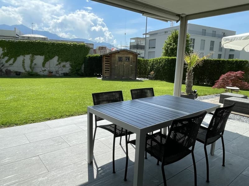 Paradiso del giardino a Benken - appartamento moderno 3.5 locali con giardino privato di 250 m² (2)