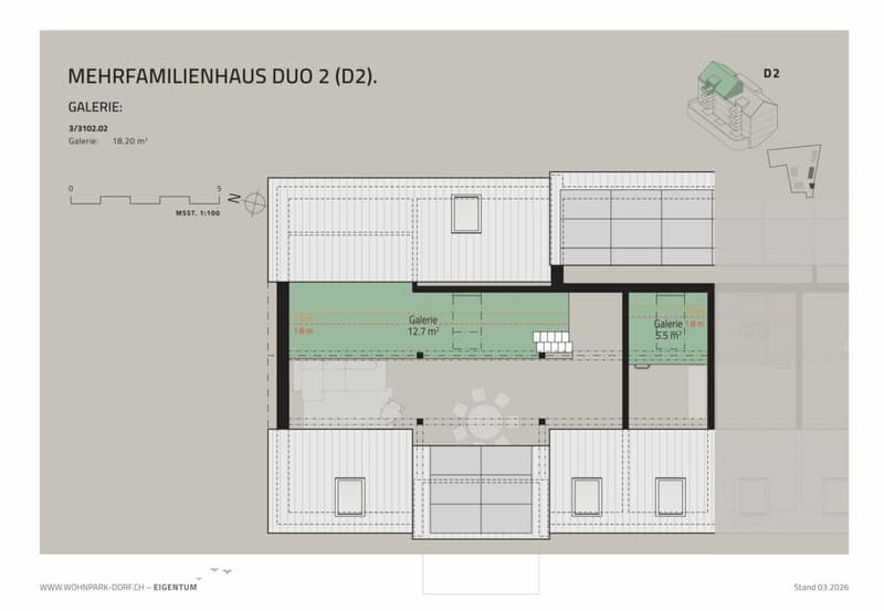 WOHNPARK DORF - 4.5-Zimmer-Dachwohnung (5)