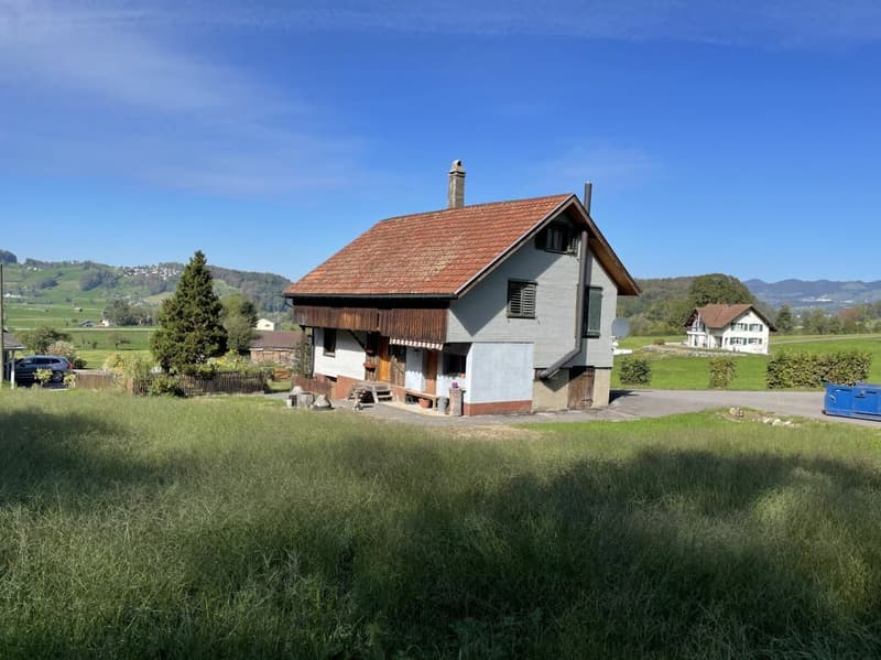 Eine seltene Gelegenheit - Liebhaberobjekt mit 3'938 m² Land mitten im Grünen (5)