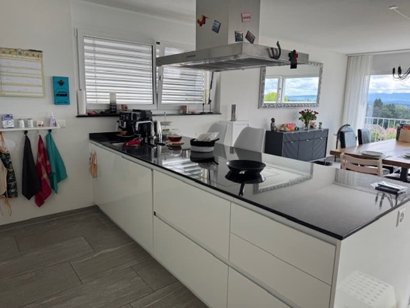 Helle 4.5-Zimmer-Wohnung mit Balkon und traumhafter Aussicht (2)