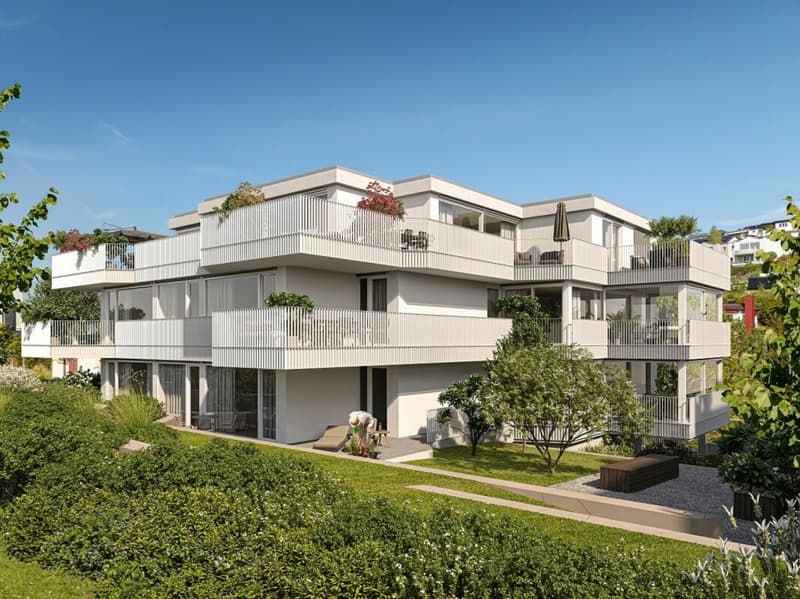 Progetto di costruzione Meienberg Twins - appartamento di giardino attraente (10)