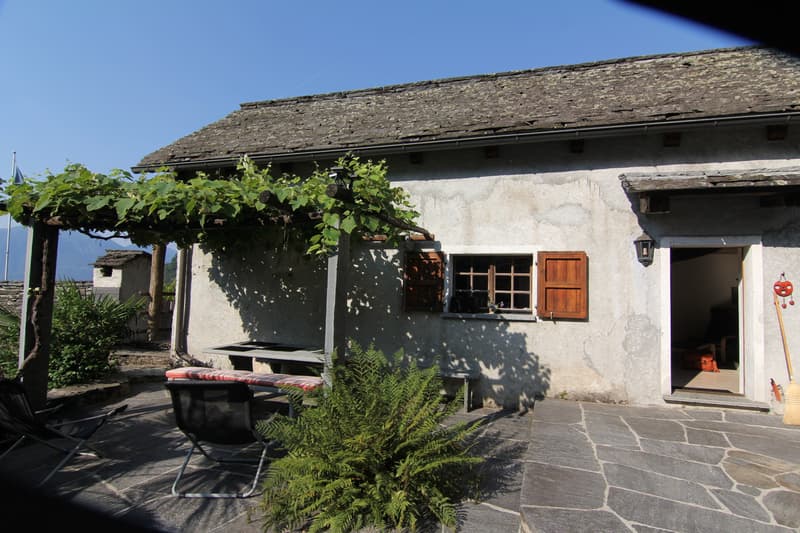 Terrasse mit Pergola