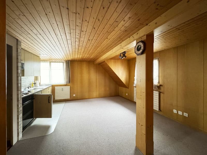 Kleine 2.0 Zi-Dachwohnung in der Altstadt, praktisch am Seeufer (250m) (4)