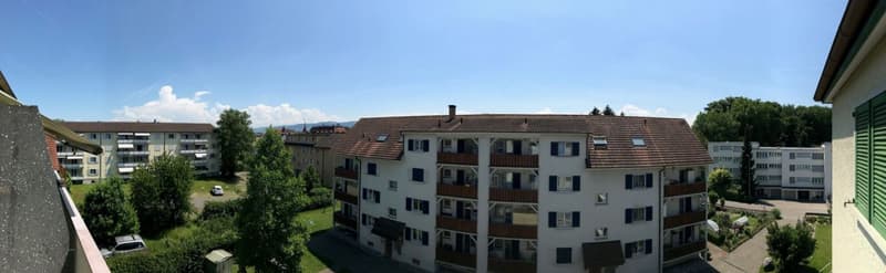 Aussicht aus der Wohnung