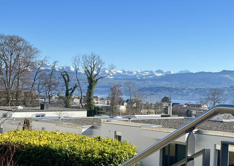 4.5-Zimmer-Terrassenwohnung mit herrlichen Aussenflächen und traumhafter Weitsicht! (2)