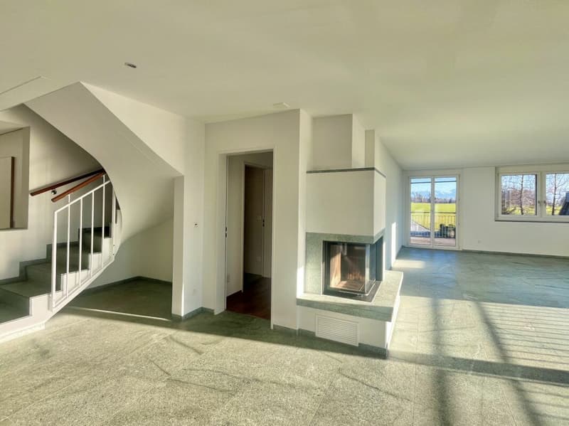5.5-Zimmer-Dachmaisonettewohnung: grosszügige Wohnoase mit Stil, Charme und Charakter! (4)