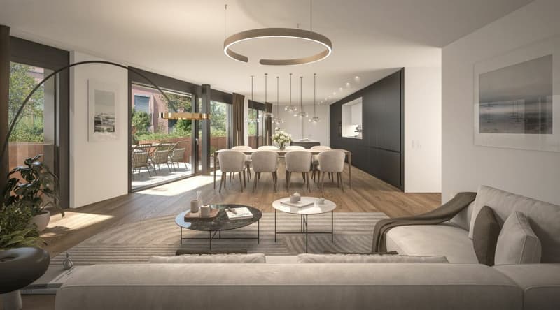 Exklusive 5.5-Zimmer-Gartenwohnung mit über 260 m2 Aussenfläche (3)