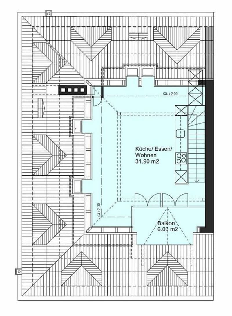 Exklusive Maisonettewohnung mit Weitsicht - stilvolles Wohnen über den Dächern von Zürich! (9)