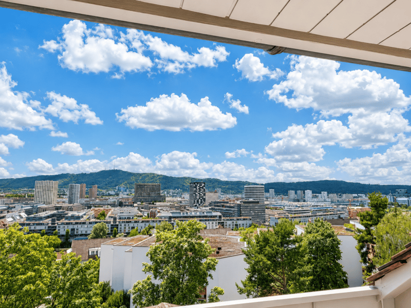 Exklusive Maisonettewohnung mit Weitsicht - stilvolles Wohnen über den Dächern von Zürich! (1)