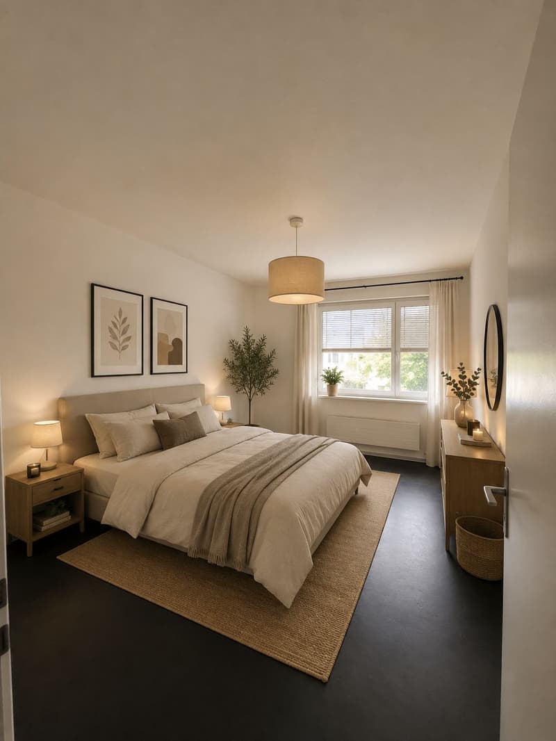Helle Wohnung mit Balkon und schöner Aussicht (4)