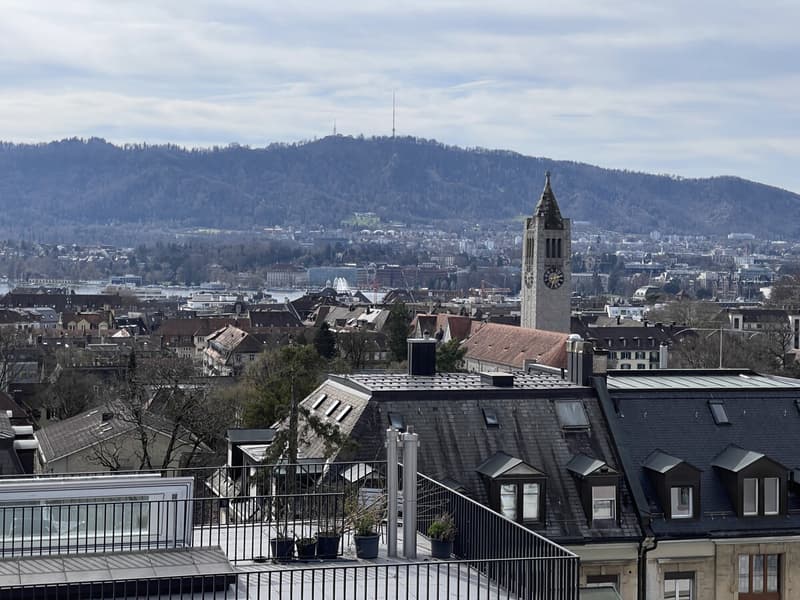 Aussicht Dachterrasse