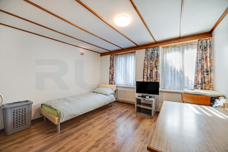 Spacious gastronomy property with terrace, event hall, and guest rooms (11)