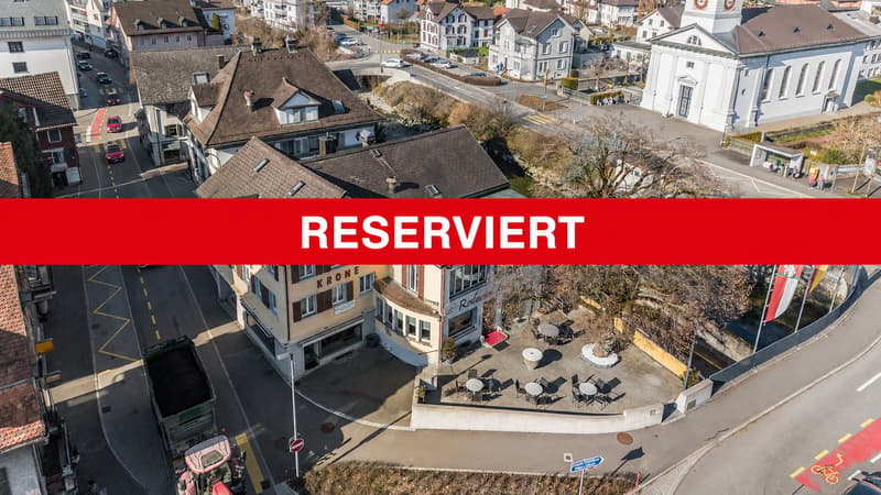 Grosszügige Gastronomieliegenschaft mit Terrasse, Eventsaal und Gästezimmer (1)